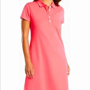 🆕•Nautica• Bright Coral Cotton Polo Dress